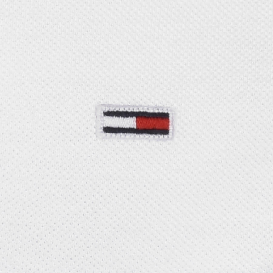 Alternative Image for ProductTommy Jeans Flag Polo T Shirt White3